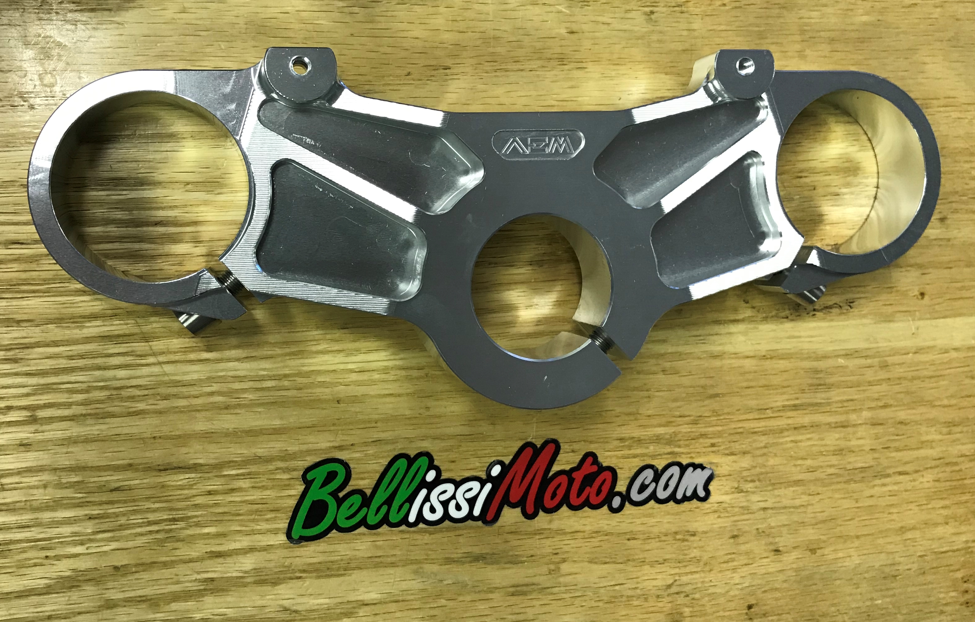 AEM FACTORY - DUCATI UPPER TRIPLE CLAMP 50MM FOR CLIP-ONS For 02-07 Monsters and Sport Classics AEM FACTORY - DUCATI UPPER TRIPLE CLAMP 50MM FOR CLIP-ONS For 02-07 Monsters and Sport Classics